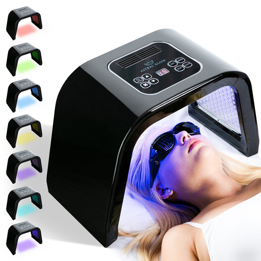 Astral Glow Red Light Therapy For Face - 7 Color LED Face Mask Light Therapy